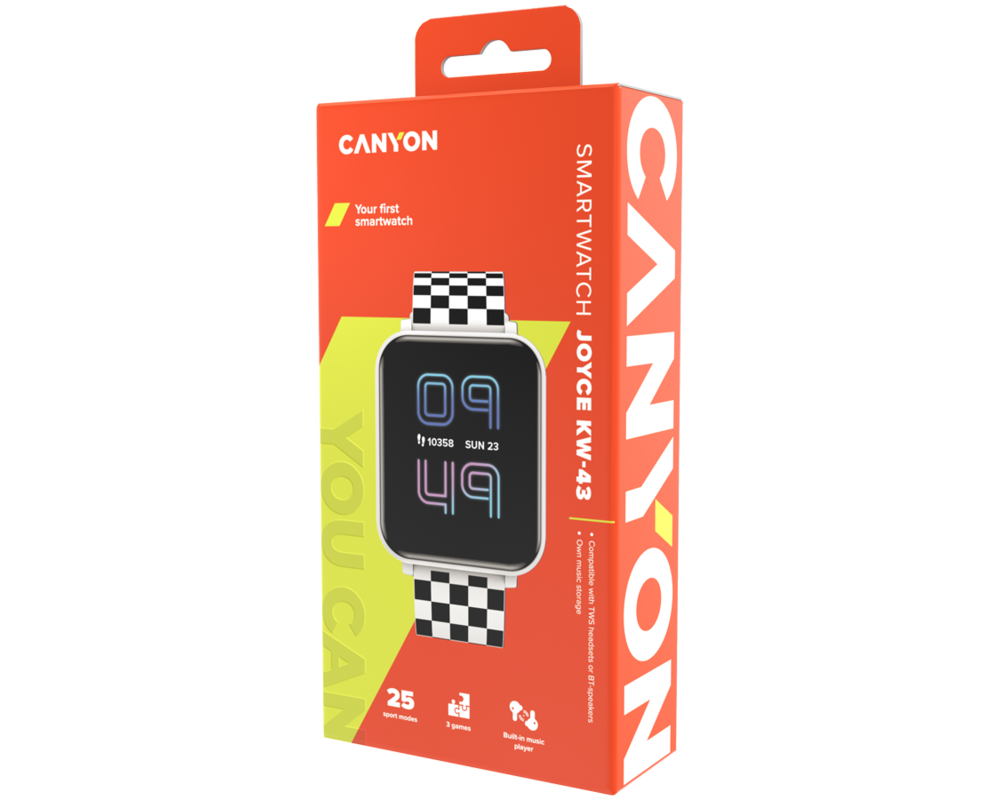 Smart часовник Canyon CNE-KW43WB 7