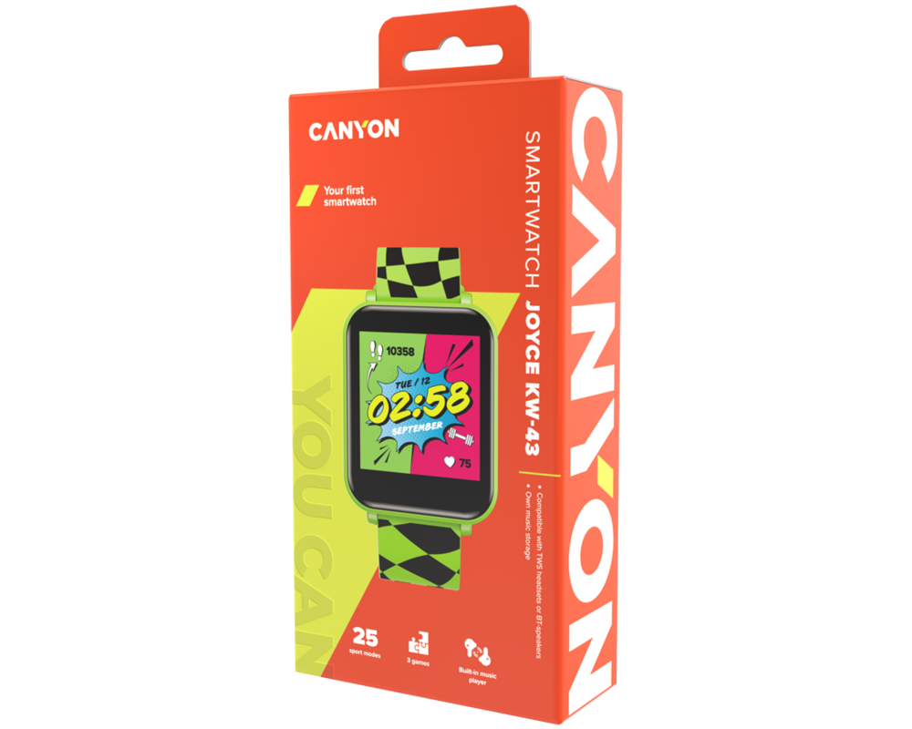 Smart часовник Canyon CNE-KW43YB 7