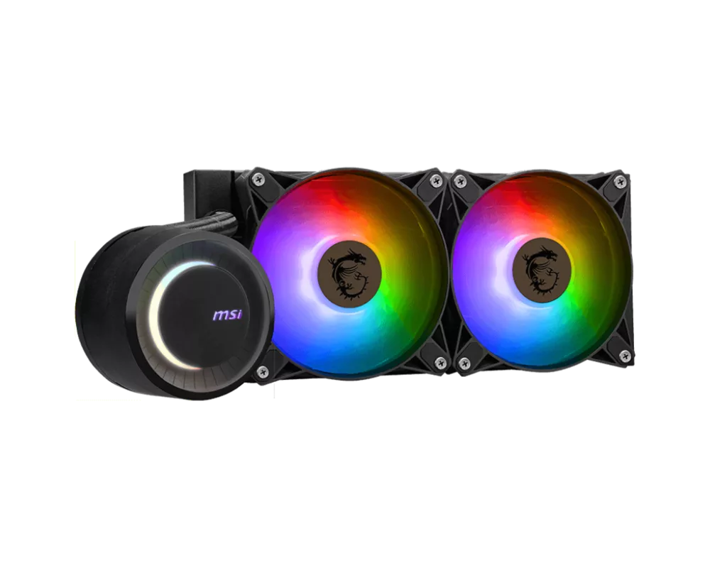 Охладител за процесор MSI MAG CORELIQUID E240 3x 120mm ARGB Fans 2