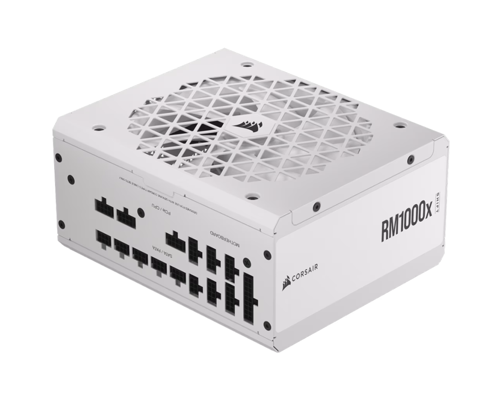 Захранване Corsair RM1000x Shift White, 1000 W, 80+ Gold 11