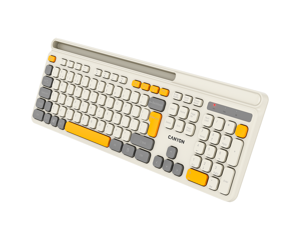 Клавиатура CANYON keyboard HKB-W03 AAA Wireless Bei... 6