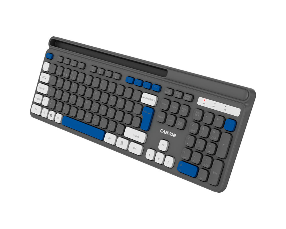 Клавиатура CANYON keyboard HKB-W03 AAA Wireless Gre... 5