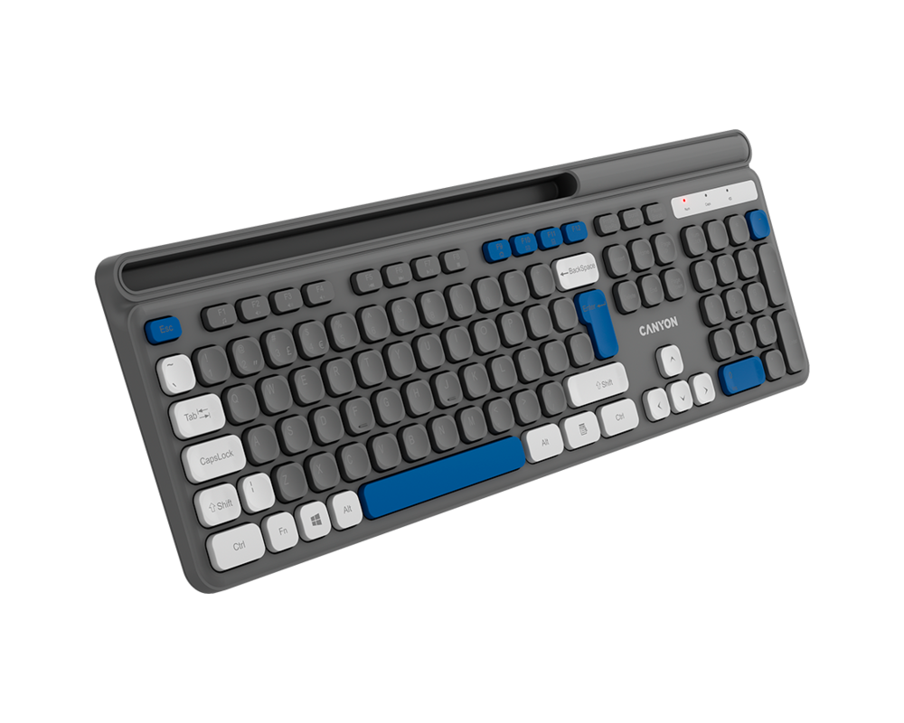 Клавиатура CANYON keyboard HKB-W03 AAA Wireless Gre... 4