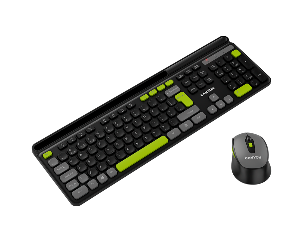 Клавиатура CANYON HSET-W5 Keyboard+Mouse 5
