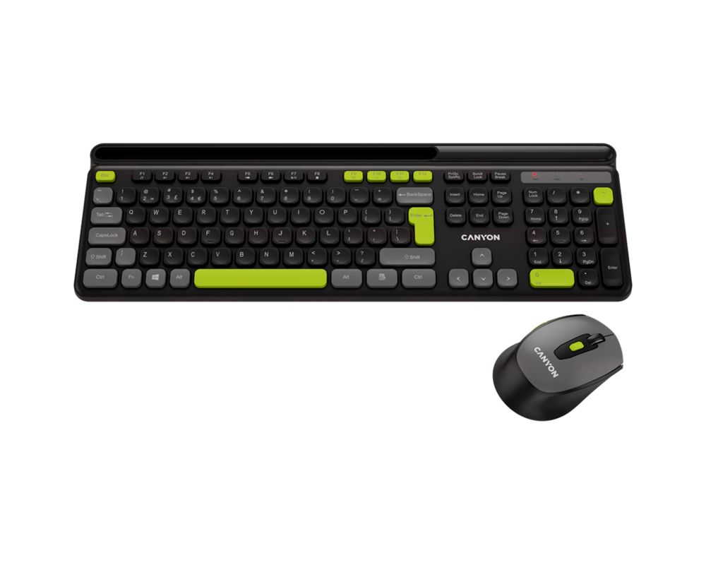 Клавиатура CANYON HSET-W5 Keyboard+Mouse 8