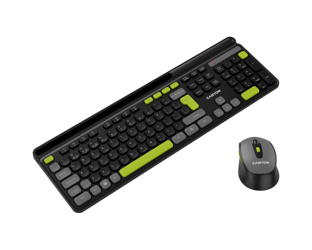 Клавиатура CANYON HSET-W5 Keyboard+Mouse 9