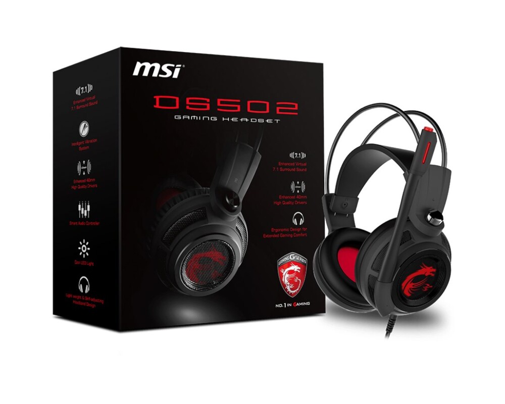 Слушалки MSI GAMING DS502 Headset
