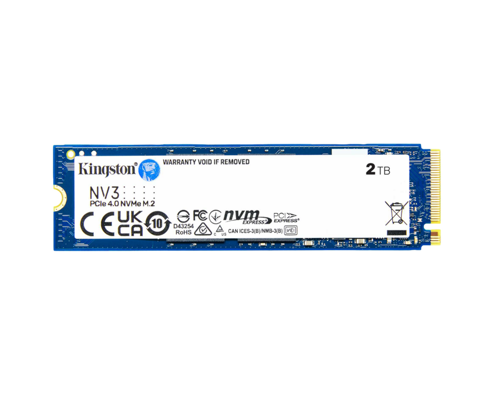 SSD 2TB Kingston NV3 M.2 2280 PCIe 4.0 NVMe SSD 4