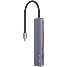  CANYON hub DS-17 6in1 4k USB-C Grey 766274 CNS-TDS17 на топ цена - PIC.bg