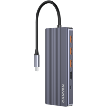  CANYON hub DS-16 13in1 4k USB-C Grey 766275 CNS-TDS16 на топ цена - PIC.bg