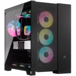 <span>Кутия</span> Corsair 6500D Airflow Tempered Glass Mid-Tower, Black, EAN:0840006664710 <span class='catalog-num-in-name'>CC-9011259-WW</span> - 