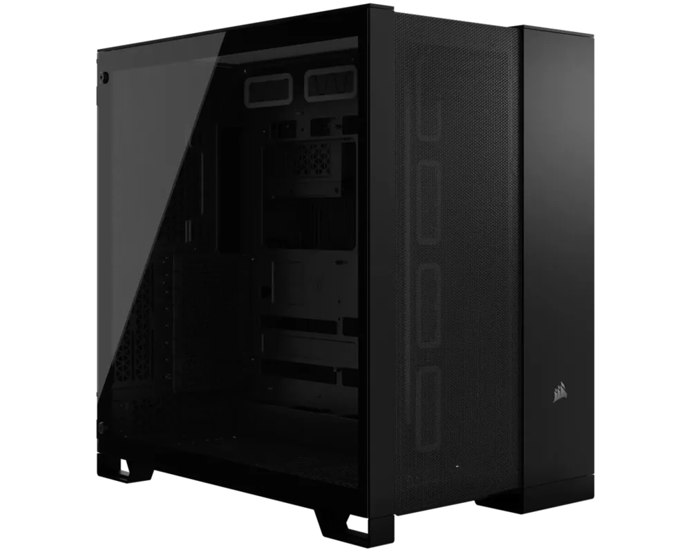 Кутия Corsair 6500D Airflow Tempered Glass Mid-Tower, Black, EAN:0840006664710 2