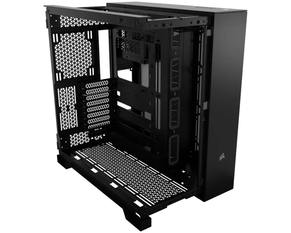 Кутия Corsair 6500D Airflow Tempered Glass Mid-Tower, Black, EAN:0840006664710 3