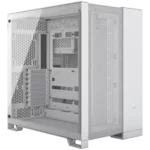 Кутия Corsair 6500D Airflow Tempered Glass Mid-Tower, White, EAN: 0840006664727 2