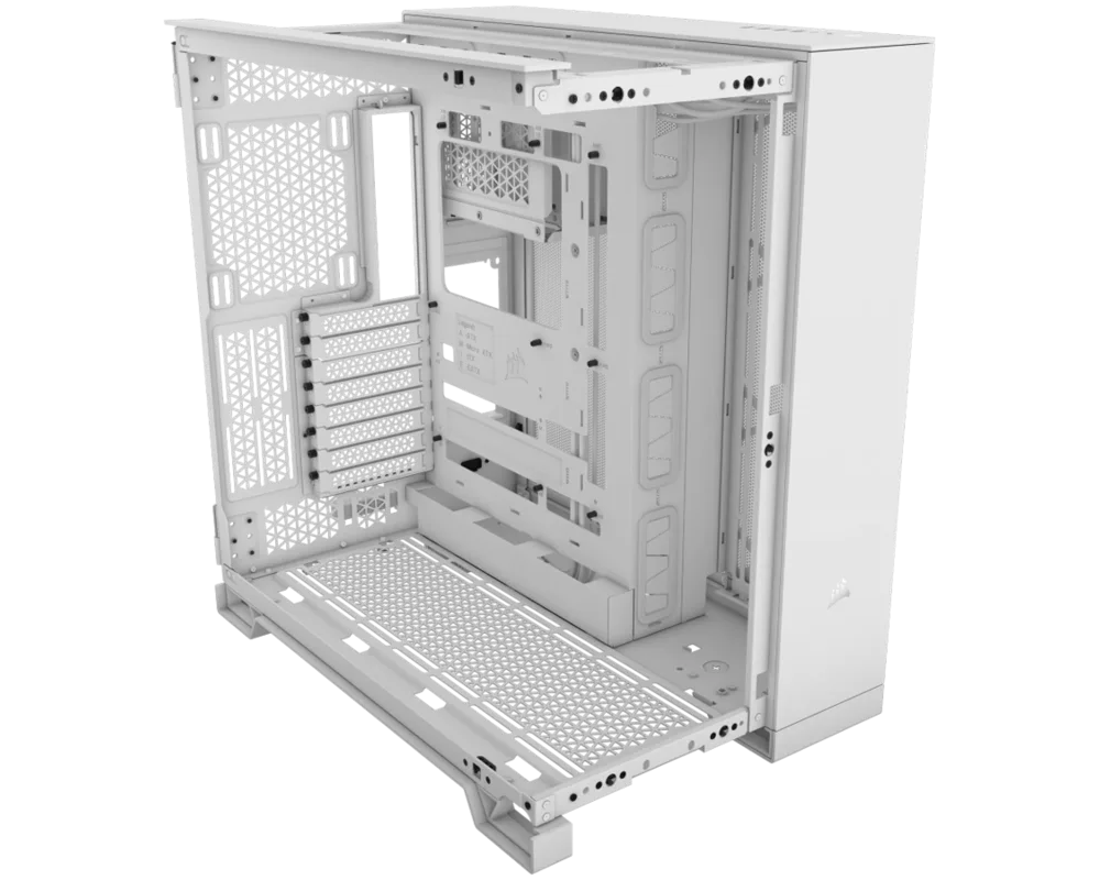 Кутия Corsair 6500D Airflow Tempered Glass Mid-Tower, White, EAN: 0840006664727 3