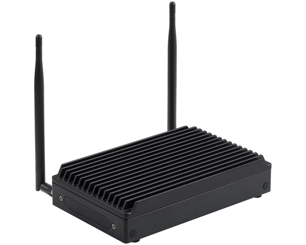 Настолен компютър ASUS NUC Rugged/BNUC13BRFA400B00I/Intel Atom X7425E/Intel UHD Graphics/6xUSB/M.2 22x80 NVMe; M.2 30x42 SATA SSD 4