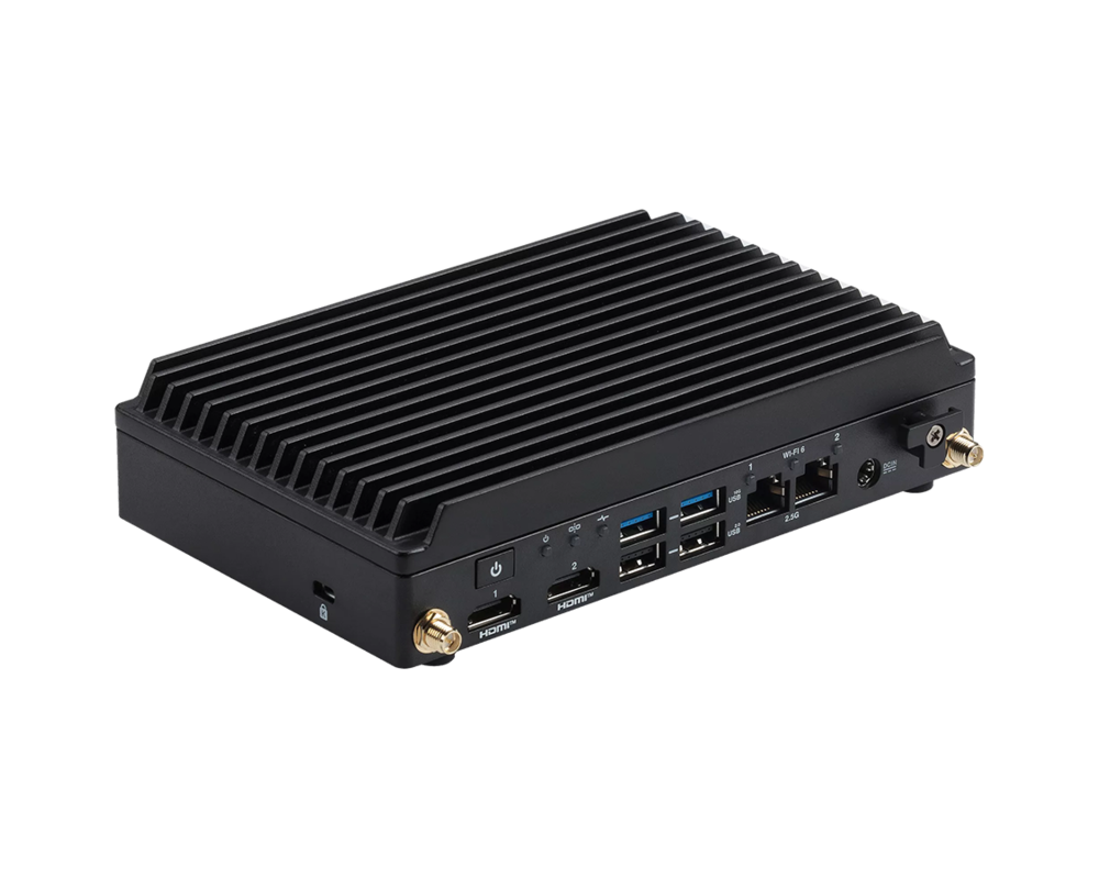 Настолен компютър ASUS NUC Rugged/BNUC13BRFA400B00I/Intel Atom X7425E/Intel UHD Graphics/6xUSB/M.2 22x80 NVMe; M.2 30x42 SATA SSD 5