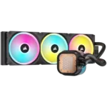 Охладител за процесор CORSAIR iCUE LINK H150i LCD AIO, 360mm Radiator, Liquid CPU Cooler, 397mm x 120mm x 27mm radiator, EAN: 0840006665908 2