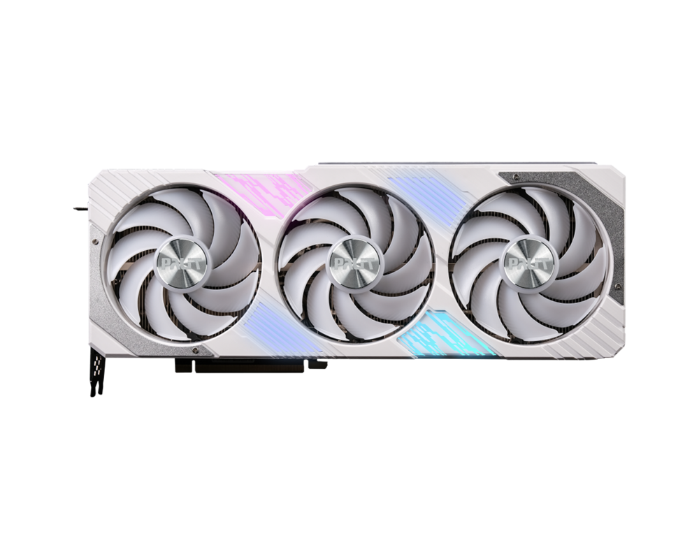 Видеокарта Palit GeForce RTX 4070 Ti Super GamingPro White OC 16GB GDDR6X 2