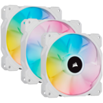 <span>Вентилатор</span> Corsair SP Series, White SP120 RGB ELITE, 120mm RGB LED Fan with AirGuide, Triple Pack with Lighting Node CORE, EAN:0840006637776 <span class='catalog-num-in-name'>CO-9050137-WW</span> - 