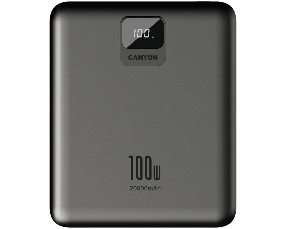 Външна батерия CANYON power bank PB-2008 LED FLAT 20000... 2