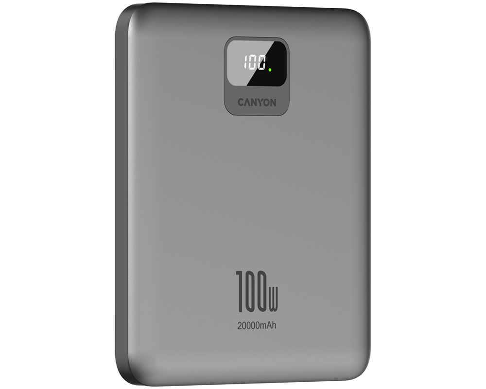 Външна батерия CANYON power bank PB-2008 LED FLAT 20000... 11