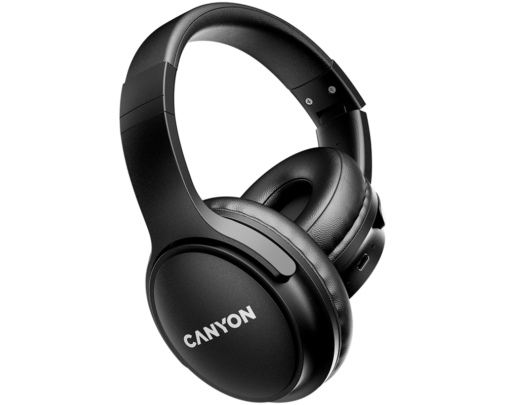 Слушалки CANYON headset OnRiff 4 Black 3