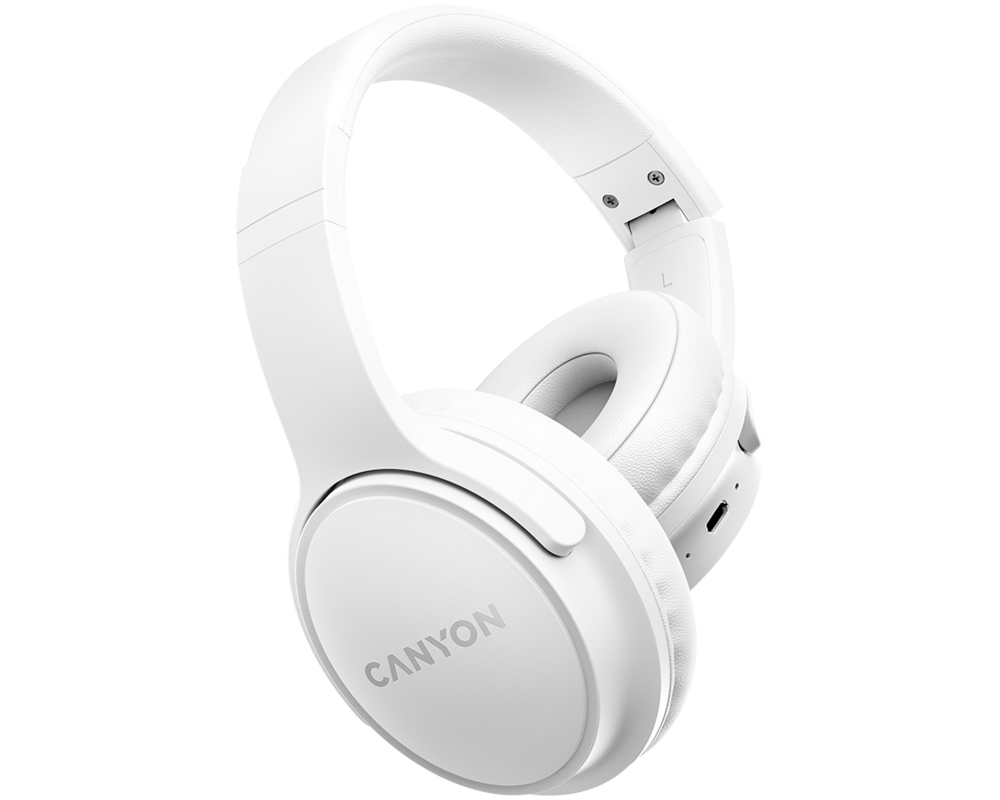 Слушалки CANYON headset OnRiff 4 White 3