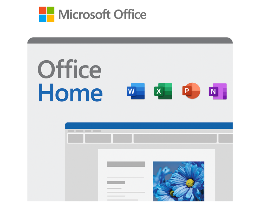 Офис програма MICROSOFT Office 2024 Home English EuroZone 1 License Medialess 2