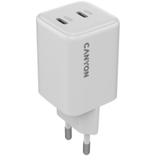  CANYON CU45AC GaN 45W 2xPD EU White 775481 CNS-CUW45CC на топ цена - PIC.bg