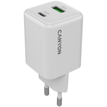  CANYON CU45AC GaN 45W 1xPD 1xQC EU White 775482 CNS-CUW45AC на топ цена - PIC.bg