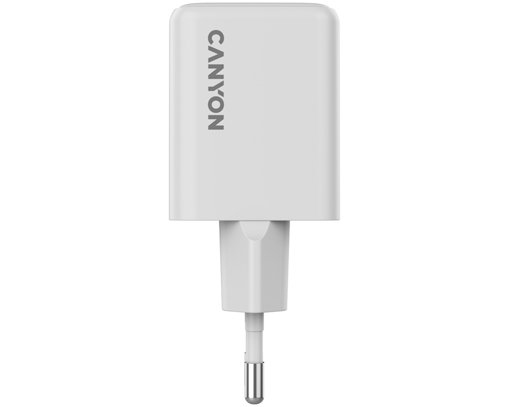 Зарядно CANYON CU35CC GaN 35W 2xPD EU White 10