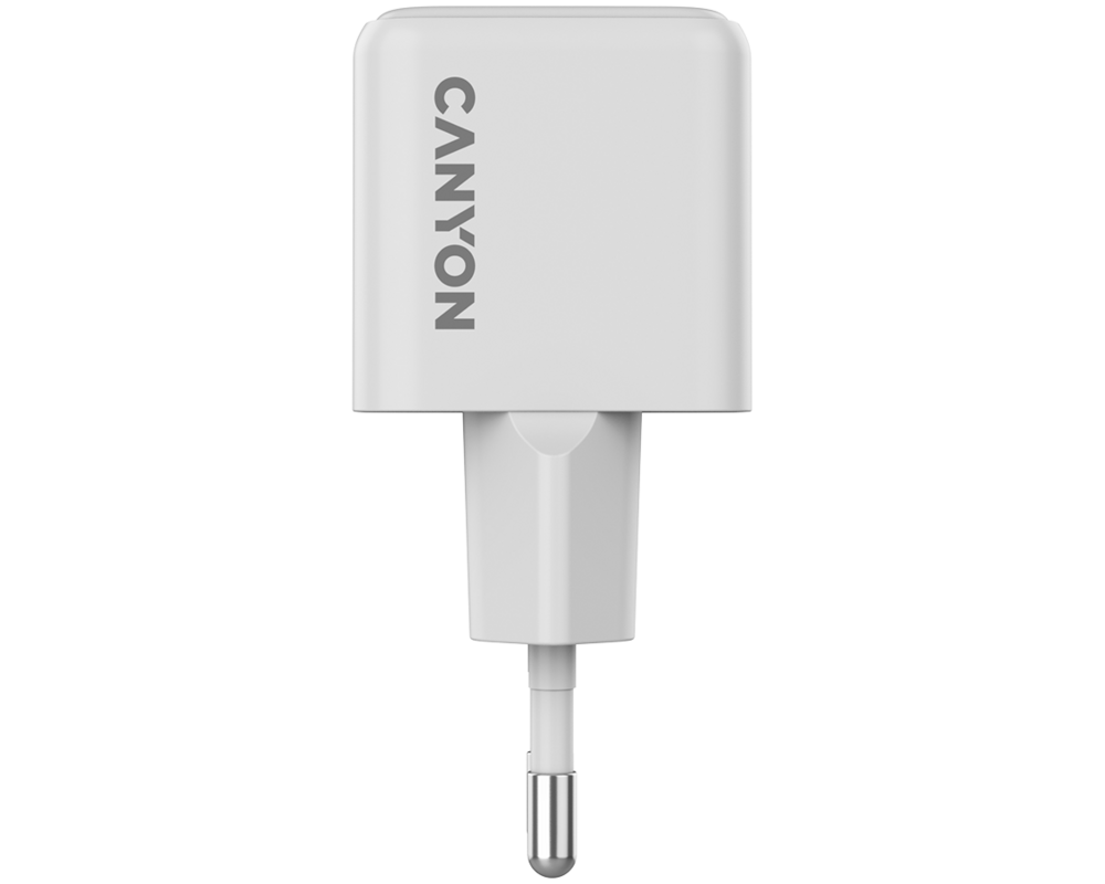 Зарядно CANYON CU20C GaN 20W 1xPD EU White 5