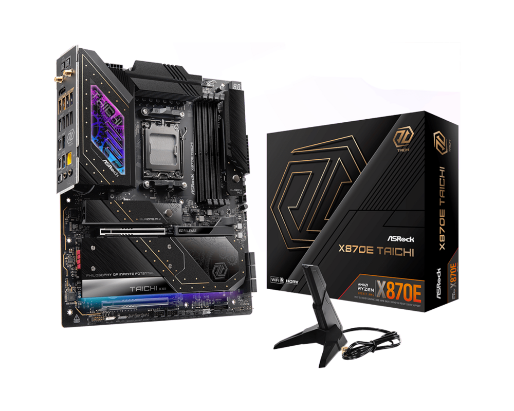 Дънна платка ASROCK X870E TAICHI, Socket AM5 7