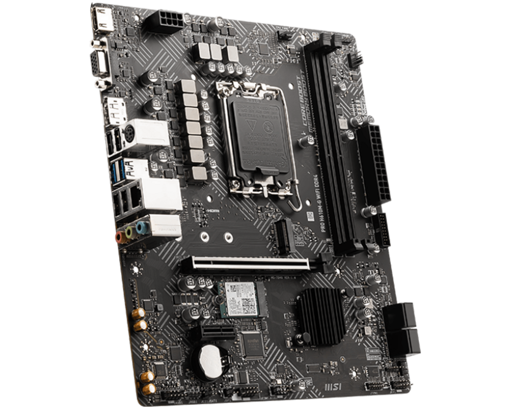 Дънна платка MSI PRO H610M-G WIFI DDR4 2