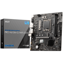  MSI PRO H610M-G WIFI DDR4 777916 PRO_H610M-G_WIFI_DDR4 на топ цена - PIC.bg