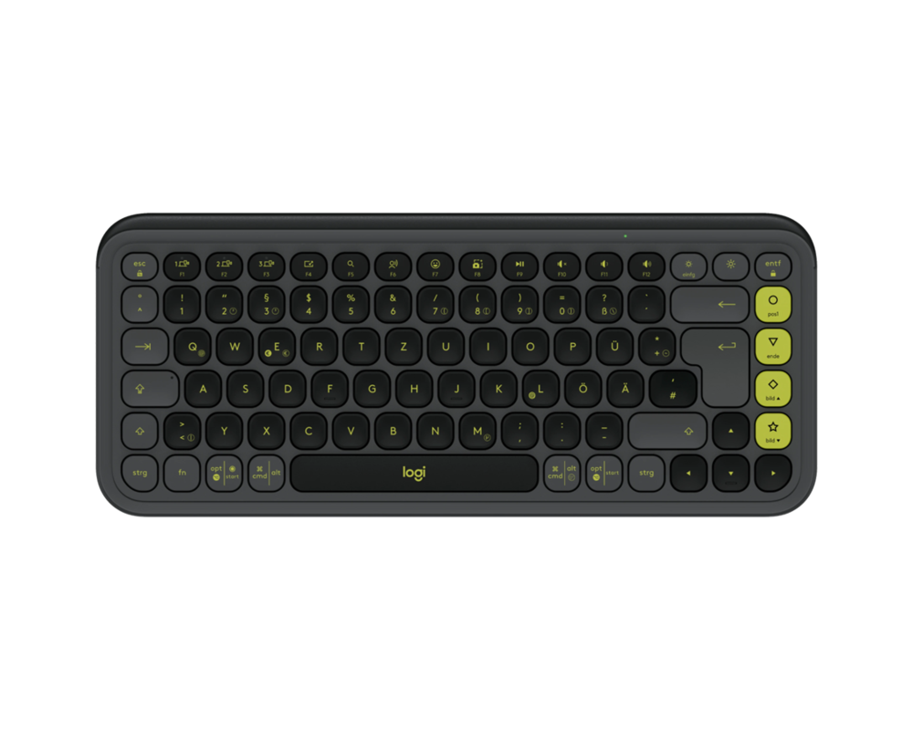 Клавиатура Logitech Pop Icon Keys - Grahite - US INT'L - BT - N/A - INTNL-973 7