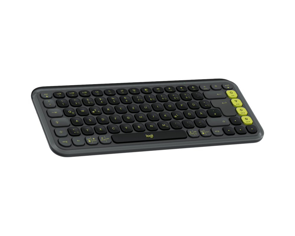 Клавиатура Logitech Pop Icon Keys - Grahite - US INT'L - BT - N/A - INTNL-973 9