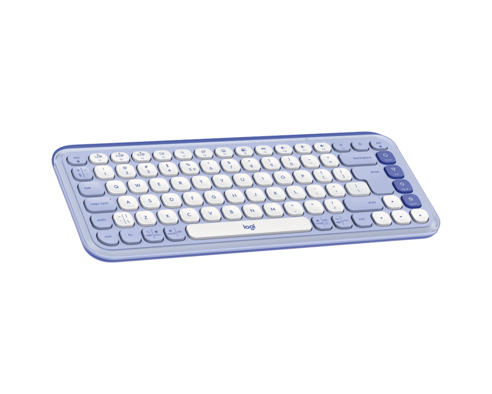 Клавиатура Logitech Pop Icon Keys - Lilac - US INT'L - BT - N/A - INTNL-973 9
