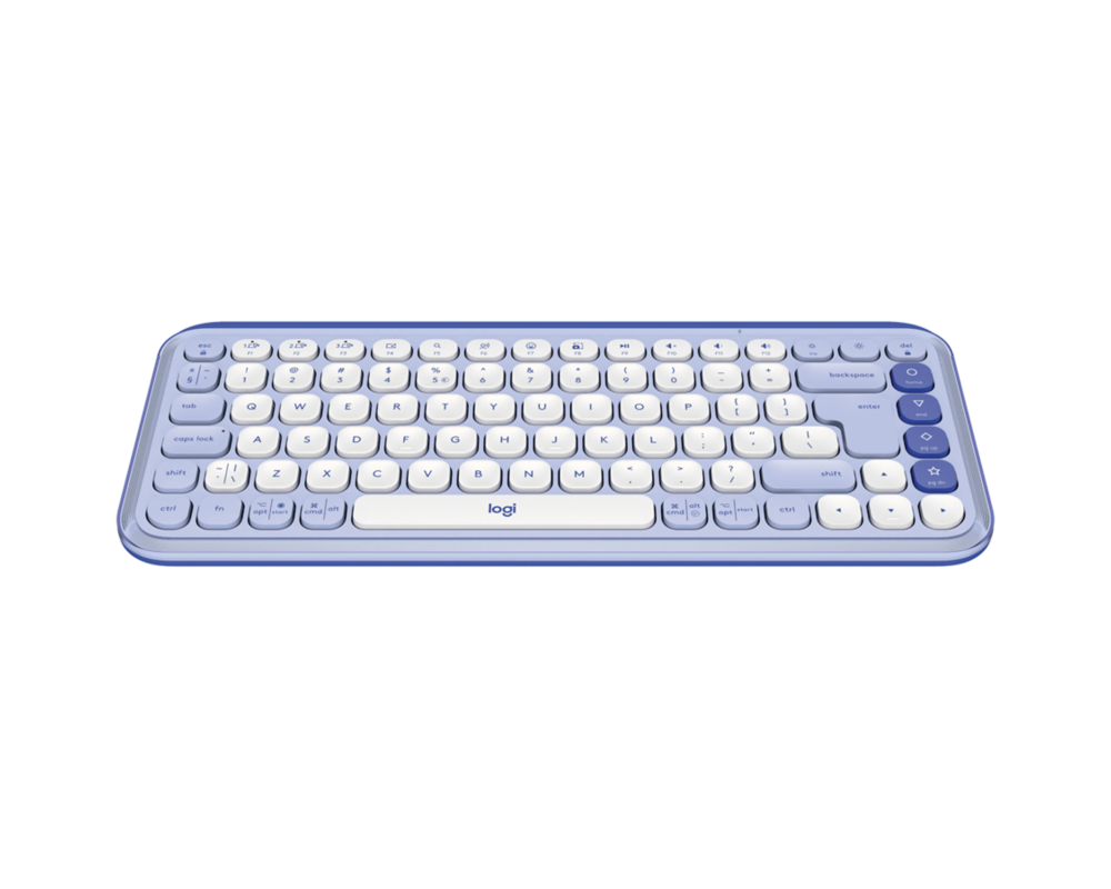 Клавиатура Logitech Pop Icon Keys - Lilac - US INT'L - BT - N/A - INTNL-973 8