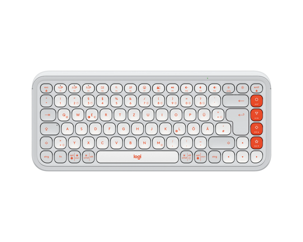 Клавиатура Logitech Pop Icon Keys - White - US INT'L - BT - N/A - INTNL-973 7