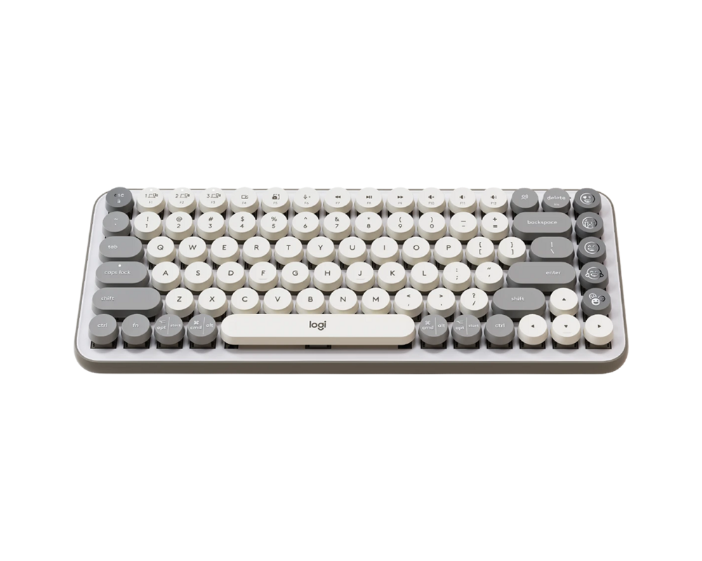 Клавиатура Logitech Pop Icon Keys - White - US INT'L - BT - N/A - INTNL-973 6