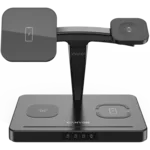 Зарядно CANYON wireless WS-404 15W 4in1 CC Black 2