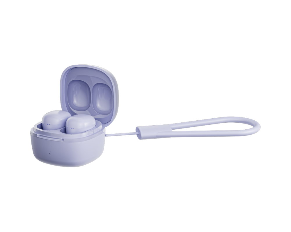 Слушалки CANYON headset OnGo 4 mini TWS Purple 4