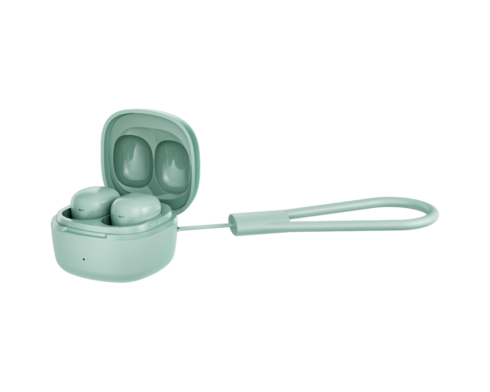 Слушалки CANYON headset OnGo 4 mini TWS Green 4
