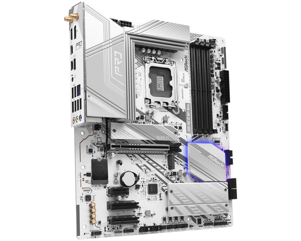 Дънна платка ASROCK Z890 Pro RS WiFi White ATX LGA1851 2