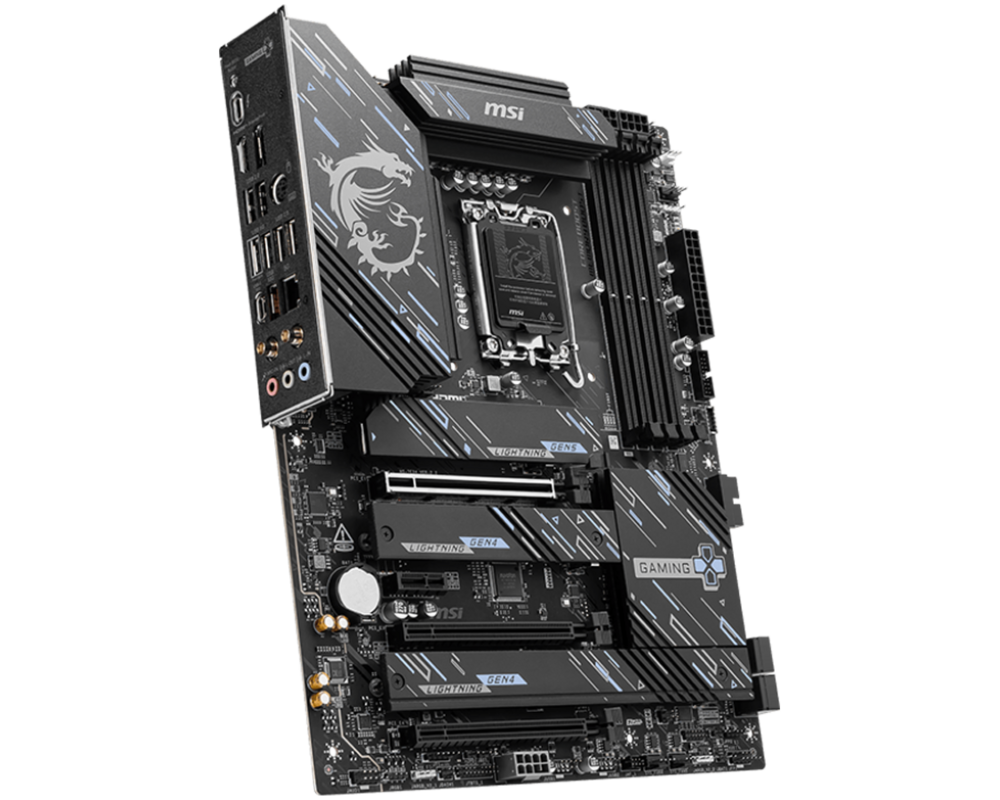 Дънна платка MSI Z890 GAMING PLUS WIFI LGA1851 4xDDR5 ATX HDMI DP USB MB 2