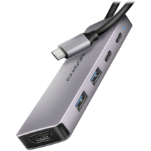  AXAGON HMC-5H60 USB-C 3.2 Gen 1 hub 780437 HMC-5H60 на топ цена - PIC.bg