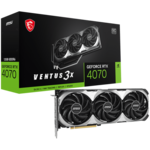 <span>Видеокарта</span> MSI Nvidia GeForce RTX 4070 VENTUS 3X E1 12G OC <span class='catalog-num-in-name'>RTX_4070_VENTUS_3X_E1_12G_OC</span> - 