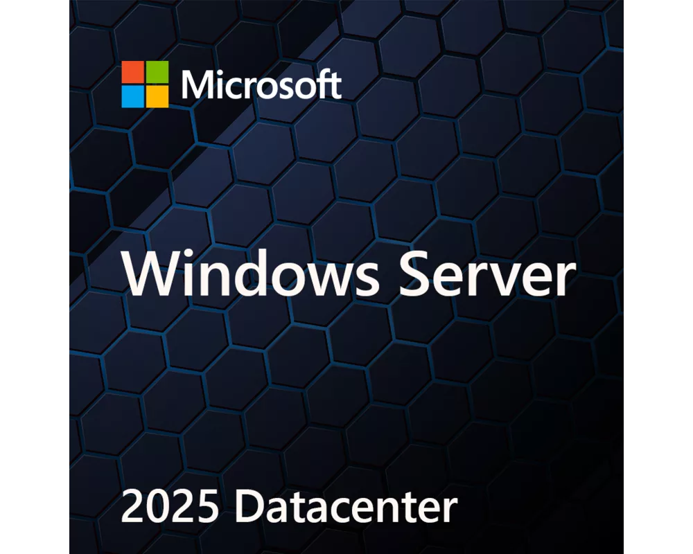 Операционна система Windows Svr Datacntr 2025 English 1pk DSP OEI 2Cr NoMedia/NoKey AddLic 2